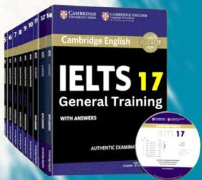 Cambridge English IELTS general training Set (1-17 Books)